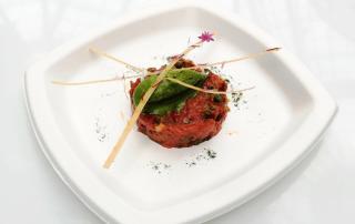 Végétal façon tartare de boeuf par Alan Taudon