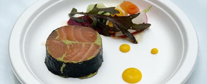 Le saumon par Frédéric Anton